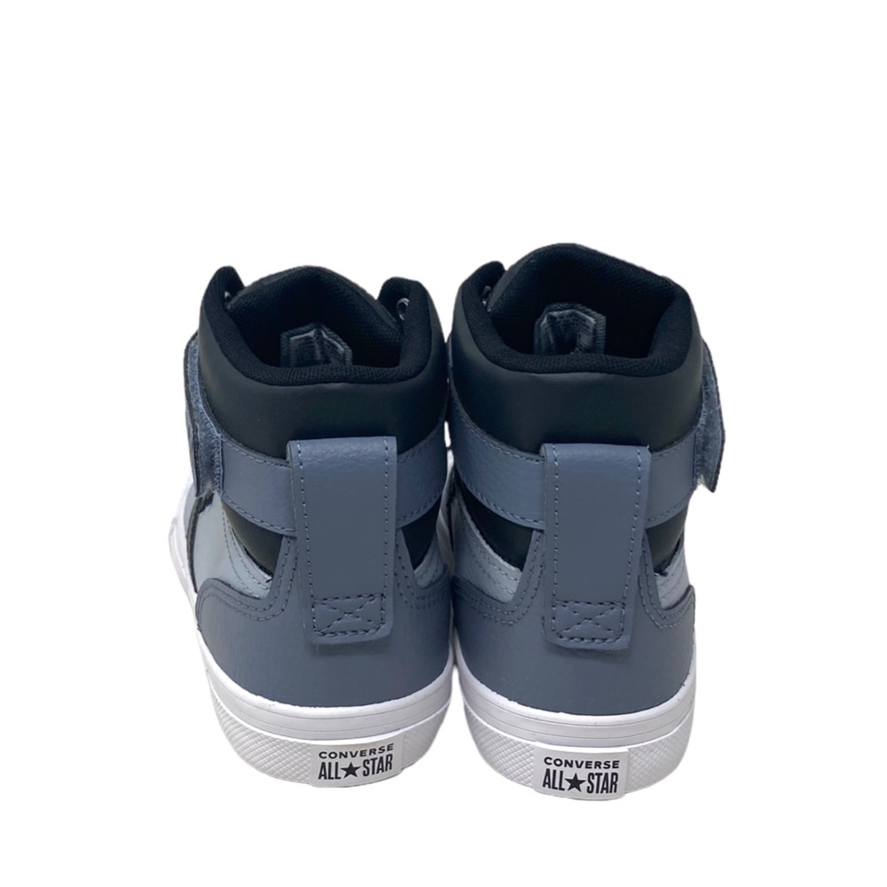 Converse Pro Blaze Strap Sneaker Kids Women's Leather Mid Top Gray Shoes A05708C - Picture 5 of 9